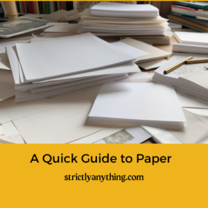 A Guide to Paper Drawing Beginners Strictly Anything