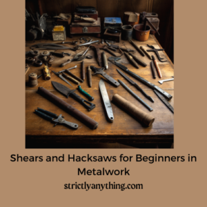 Shears and Hacksaws for Beginners in Metalwork Strictly Anything