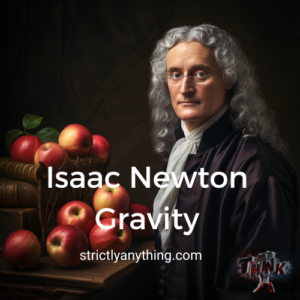 isaac newton gravity strictly anything