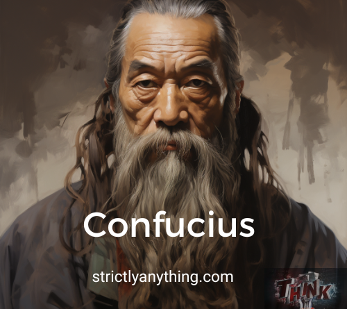 confucius strictly anything